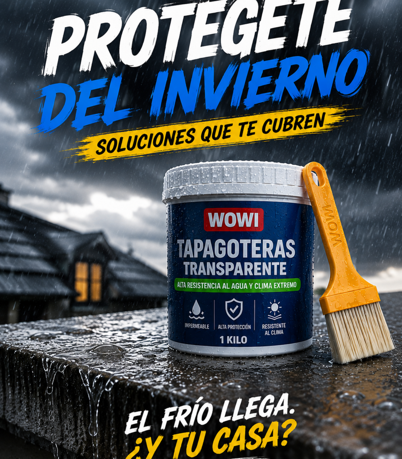 1 Kl Sellador Tapa Gotera Transparente A