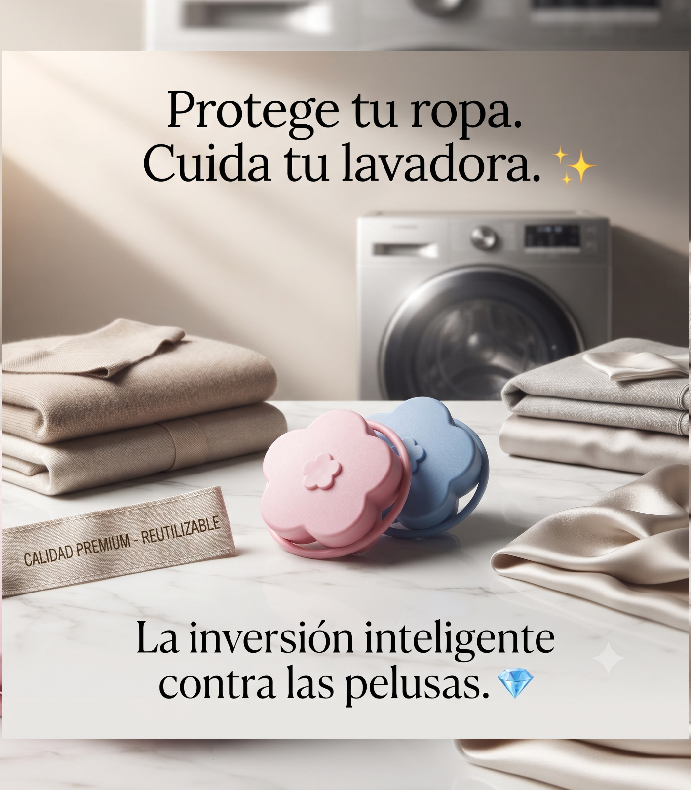 🔴 Filtro para lavadora anti pelusas