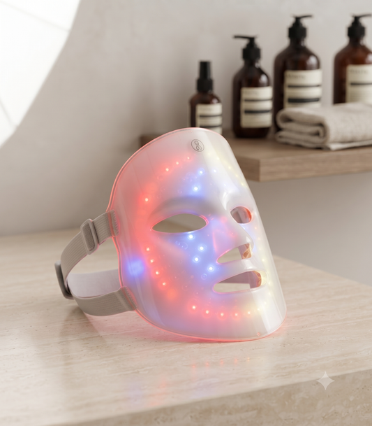 Mascara Facial De Terapia Luz Led
