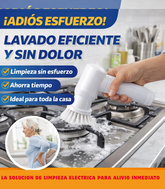Cepillo Limpieza Eléctrico Cocina