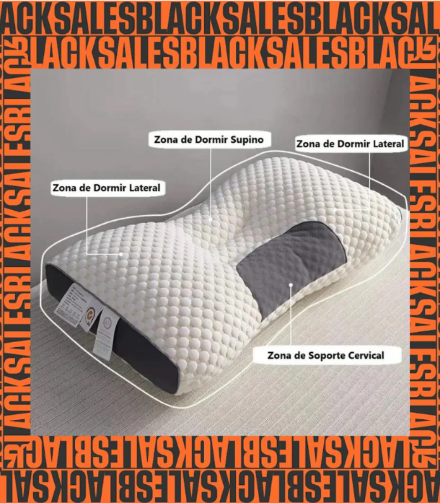 Almohada Cervical Ergonomica