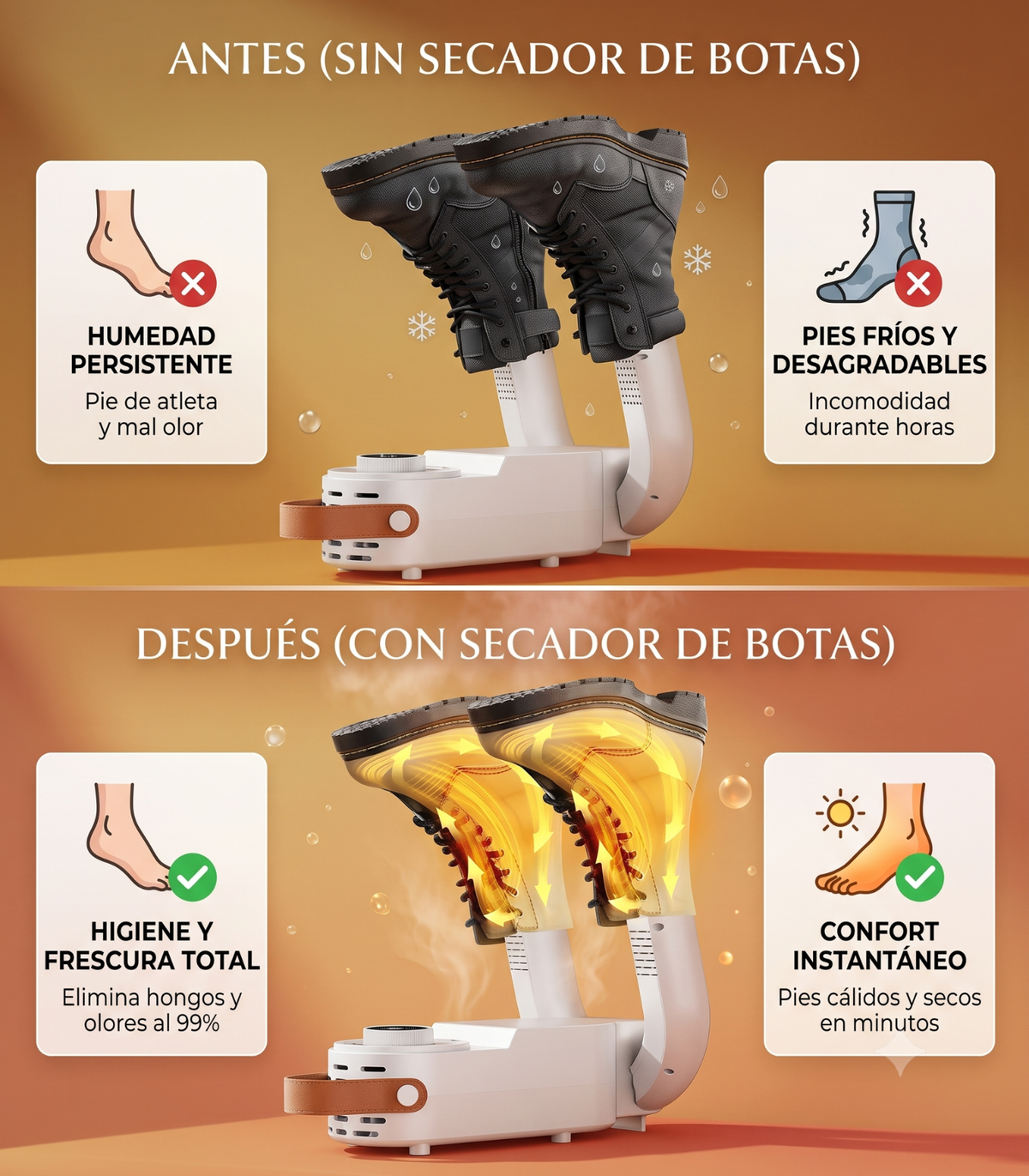 Secador Inteligente de Zapatos