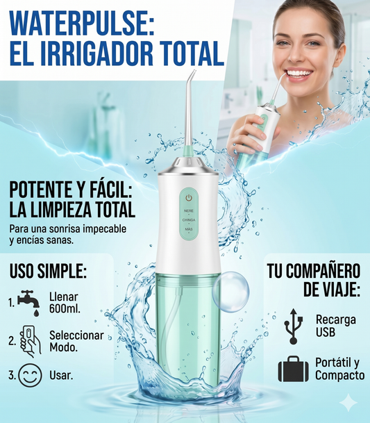 IRRIGADOR BUCAL ANTI MAL OLOR
