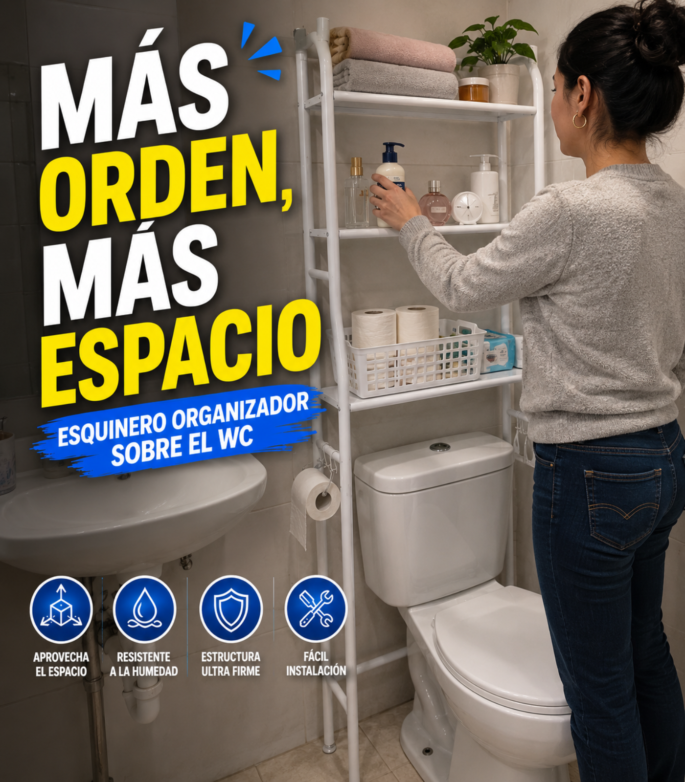 Estante Organizador Baño