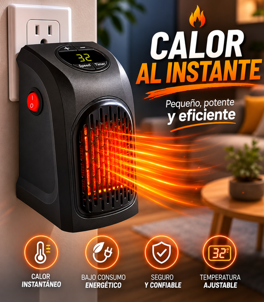 Calefactor portatil