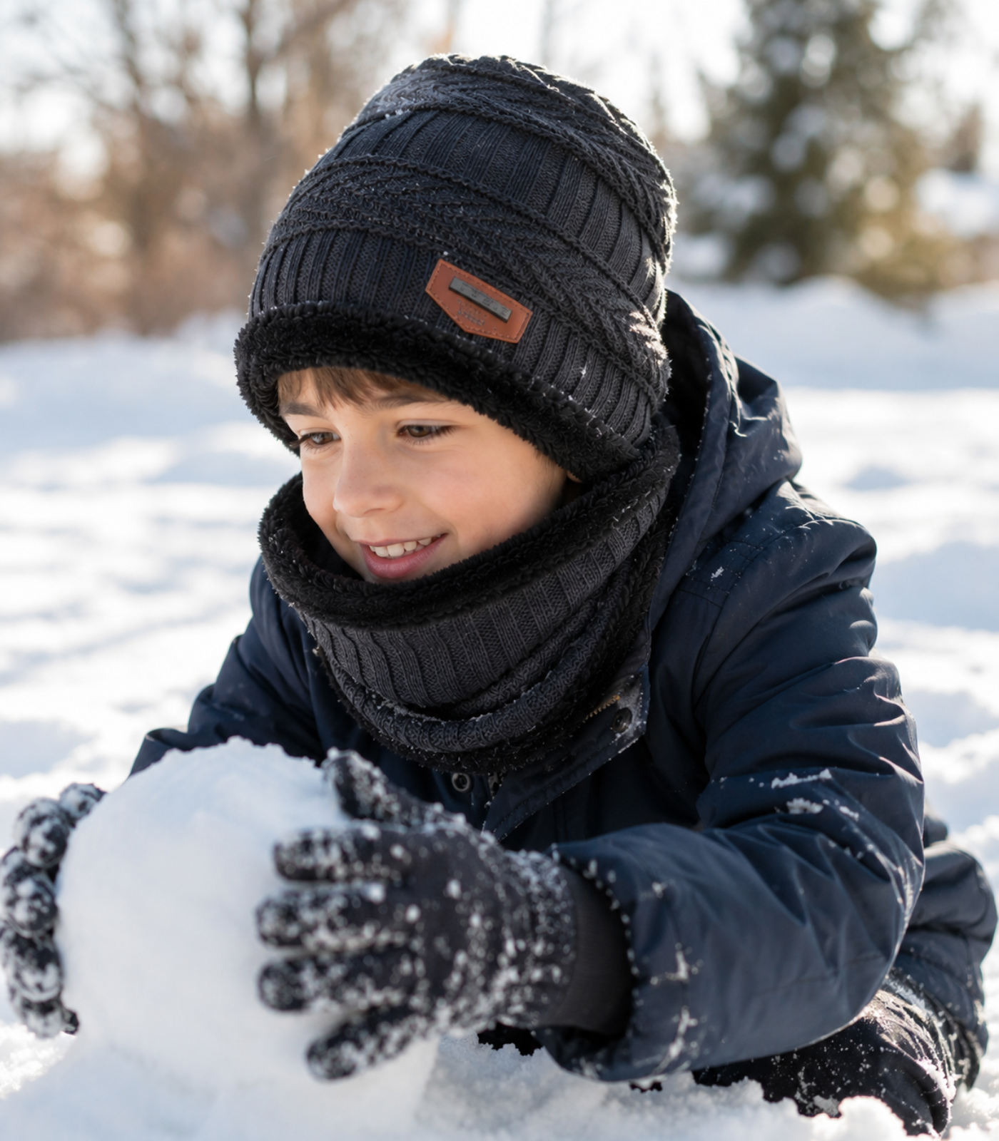 Set Invierno - Gorro + Bufanda