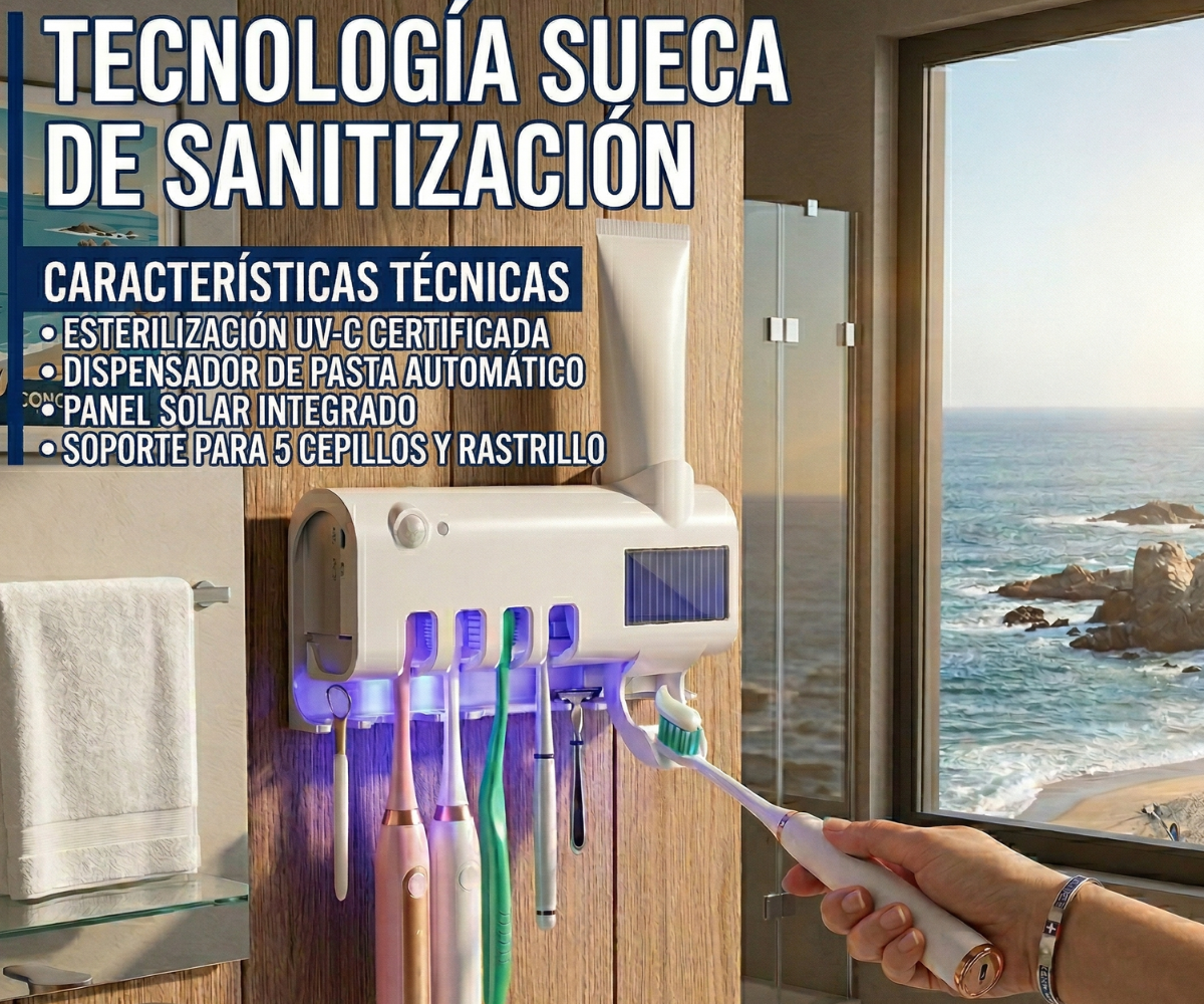 Soporte Esterilizador de Cepillos