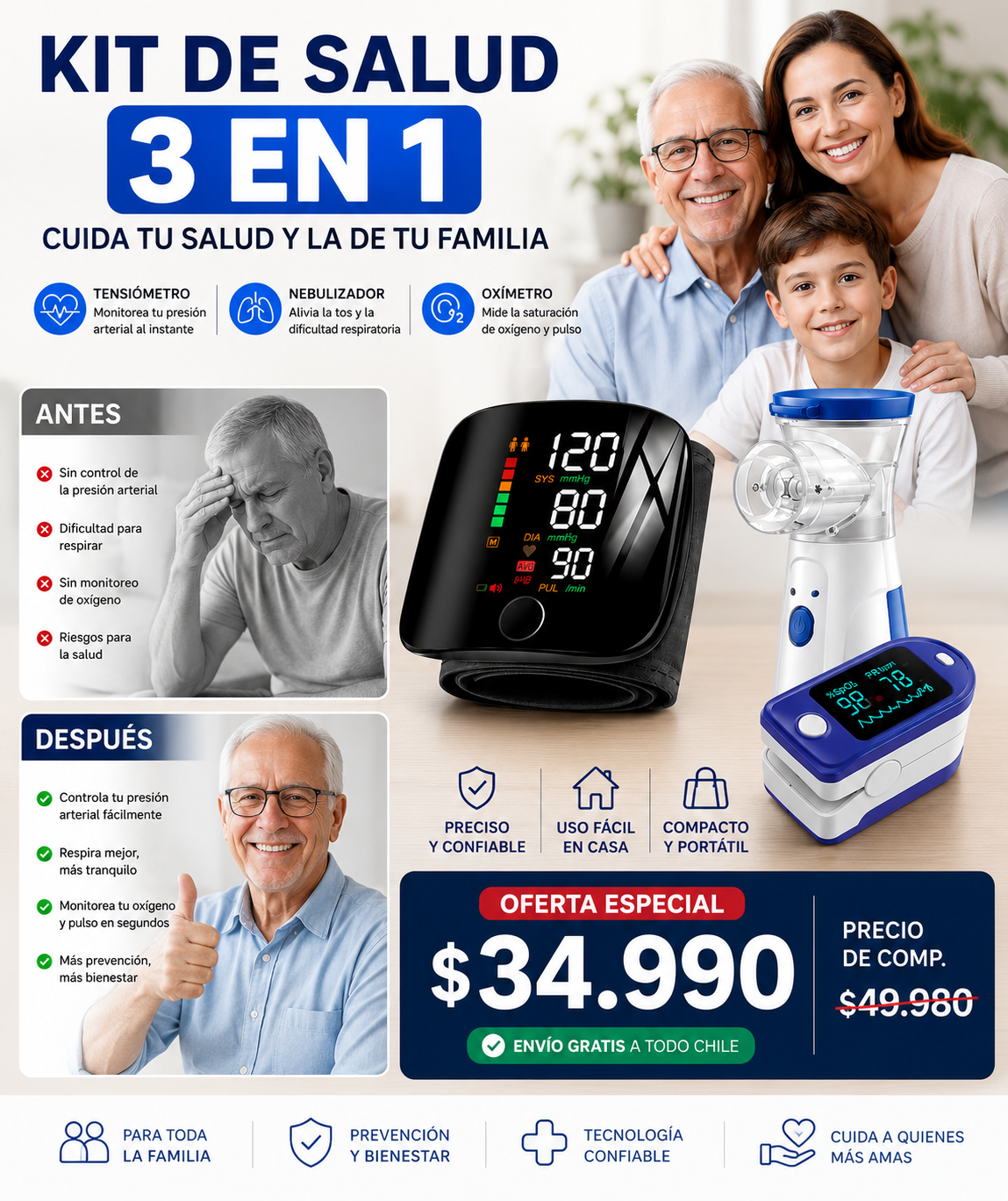 Kit de Salud - 3 en 1