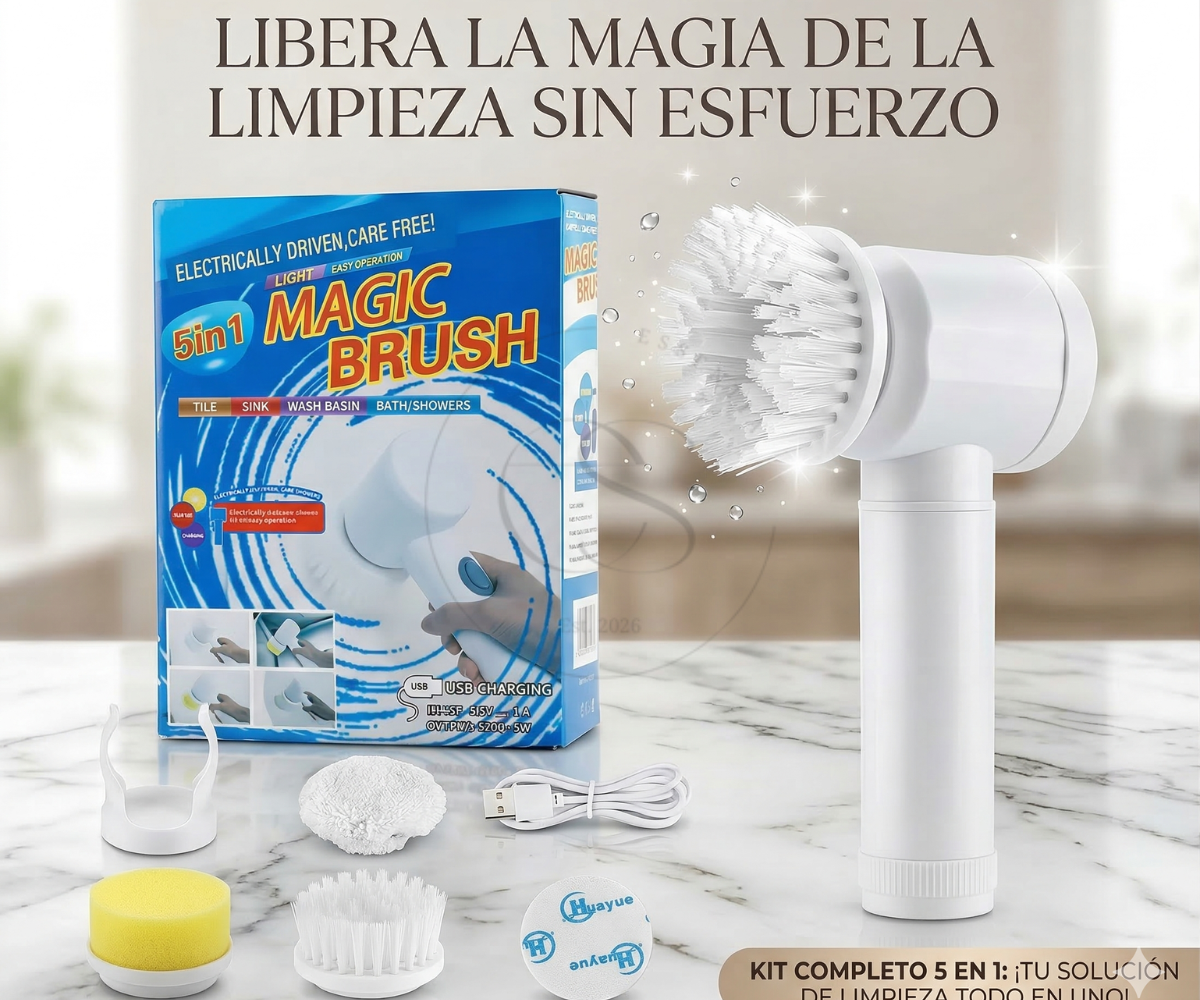 Cepillo Limpieza Eléctrico Cocina