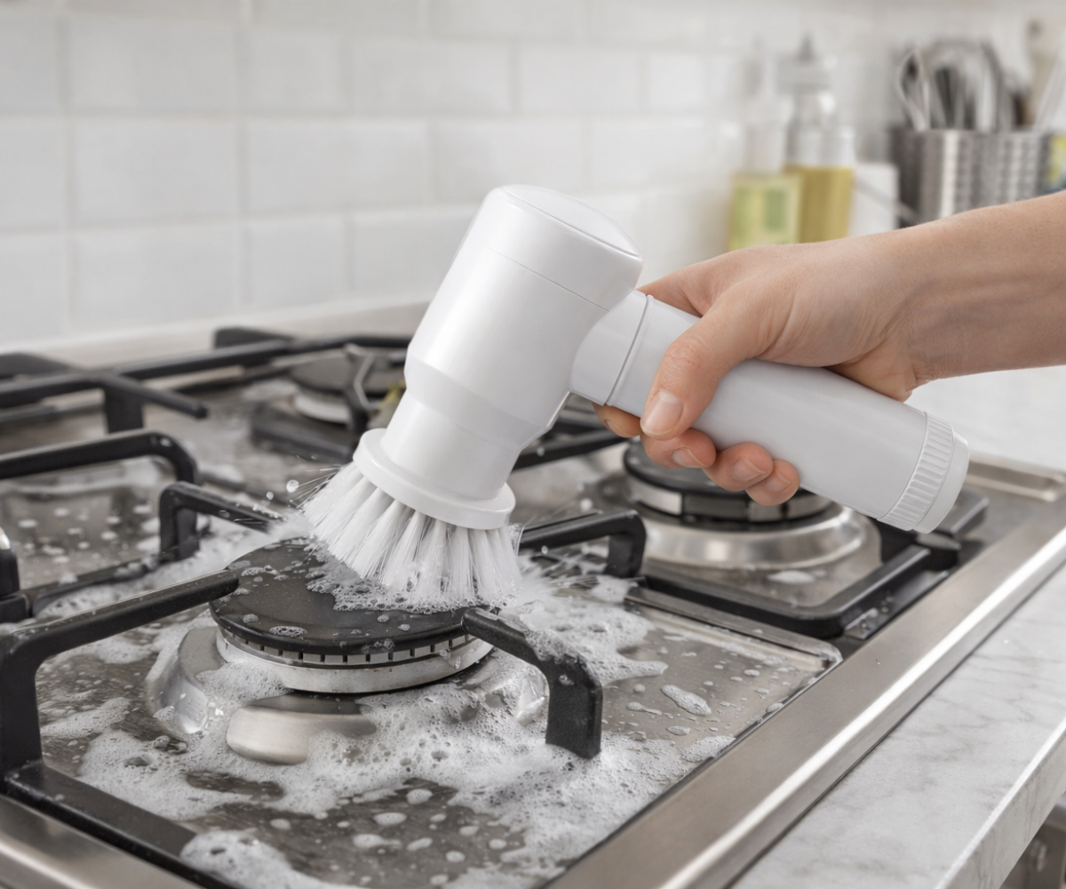 Cepillo Limpieza Eléctrico Cocina