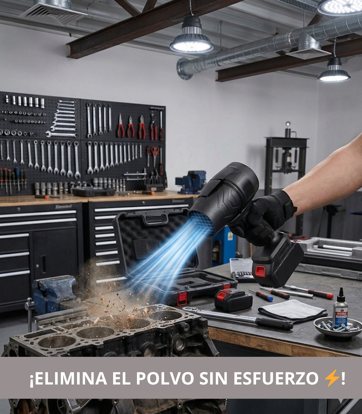 SOPLADOR 2 BATERIAS 48V
